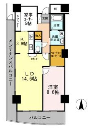 品川シーサイドビュータワーIIの物件間取画像